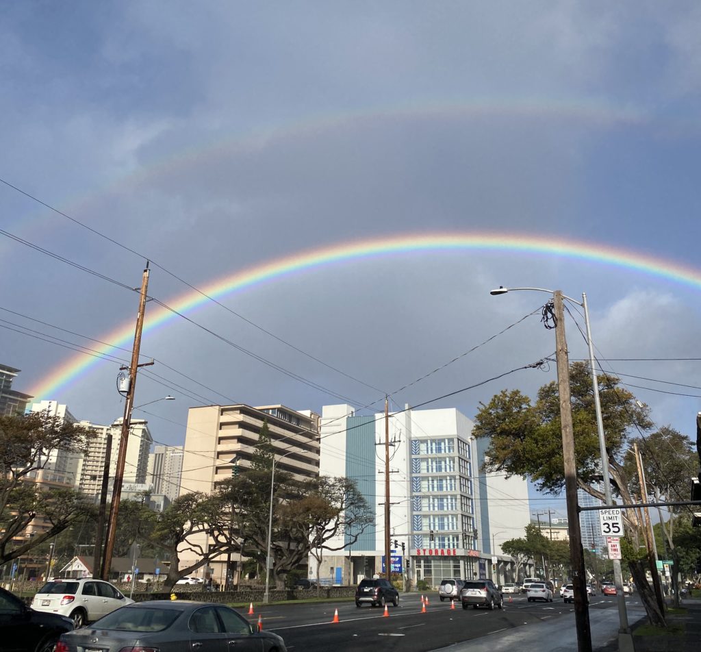 雨のハワイ～ダブルレインボー～