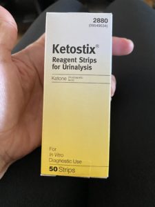 【初心者におすすめ】~ケトスティックの測定・色と結果~